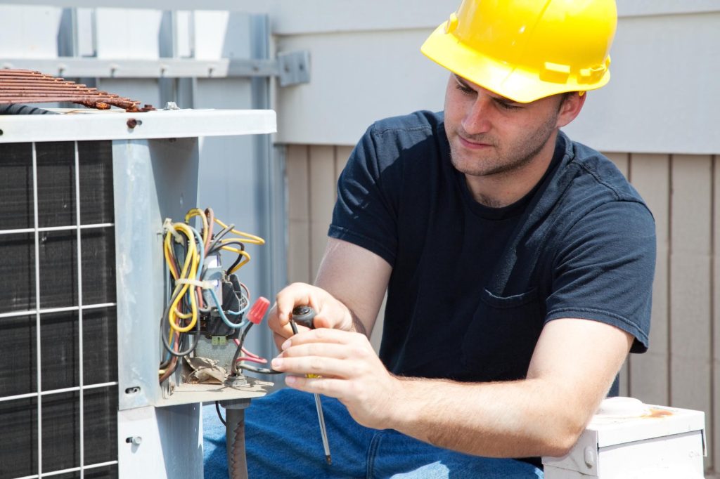 Fixing compressed air leaks.