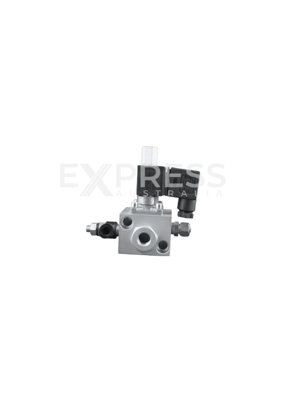 Express 111140-CKD02 Compressor Solenoid Valve + Block